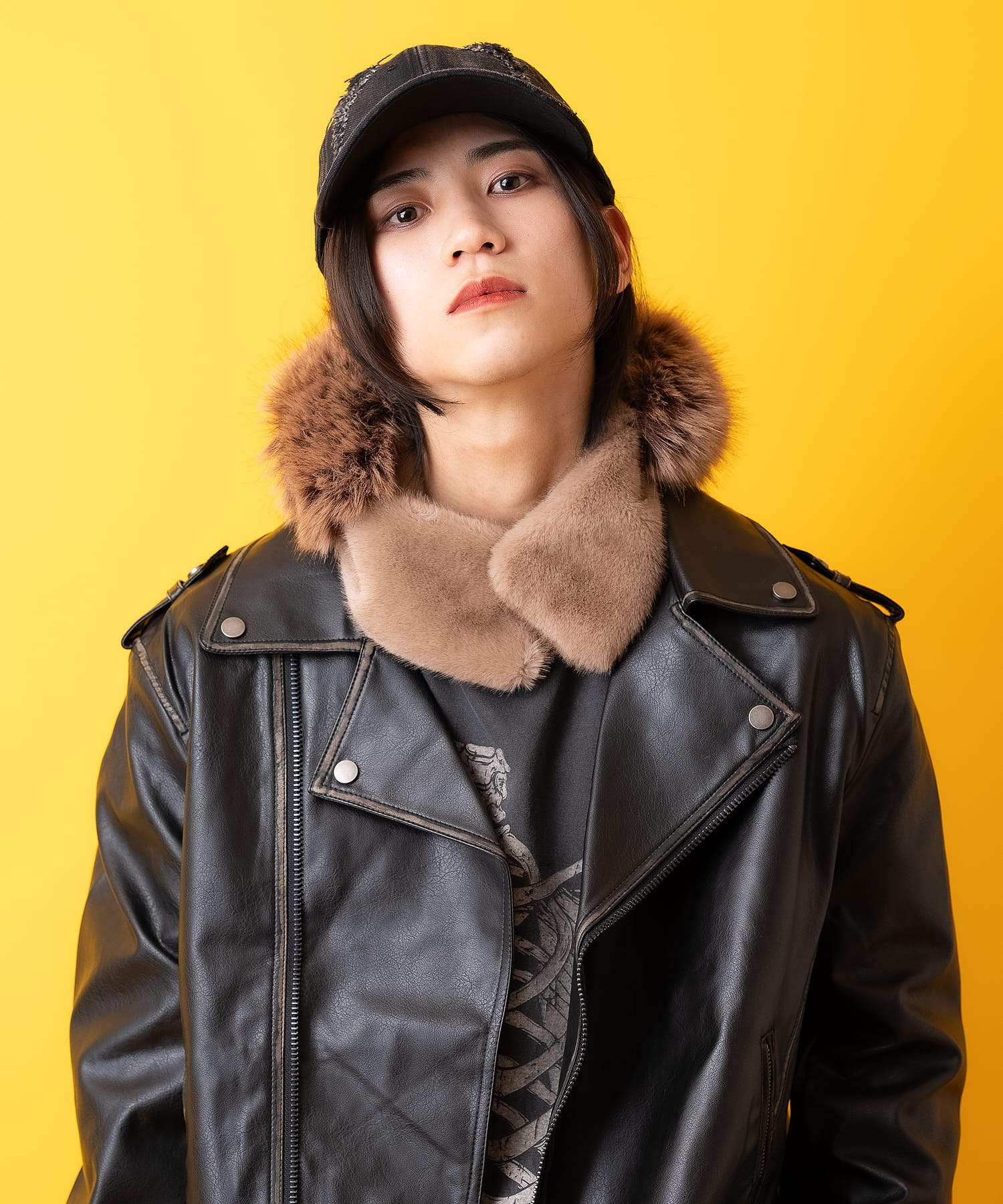 楽天市場】an meets zakka ミックスファーフーディーバラクラバ : ankoROCK