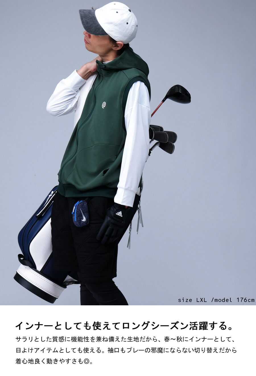 楽天市場】ANTIQUA GOLF×STCH 異素材トップス レディース 送料無料・再