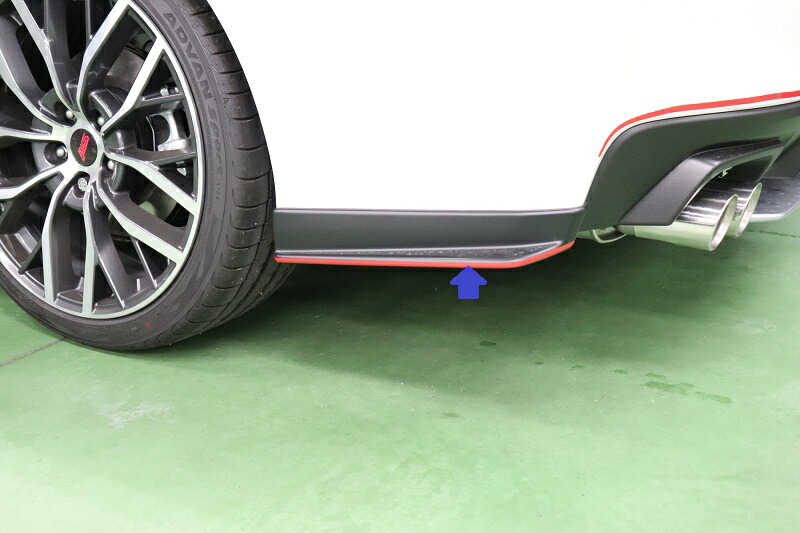 楽天市場】WRX S4 VAG STIリアサイドアンダースポイラーラインシート