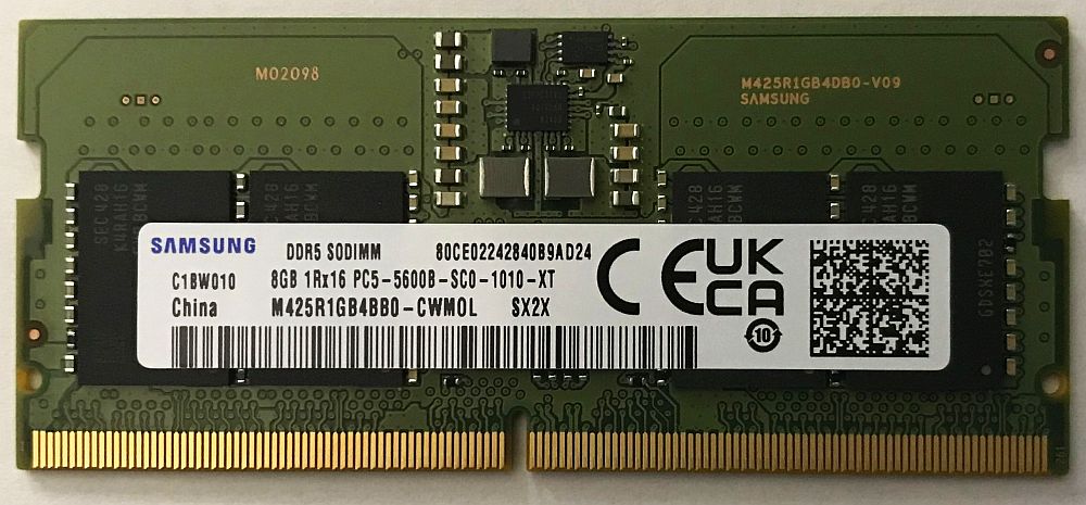 楽天市場】SAMSUNG ORIGINAL サムスン純正 PC5-44800 DDR5-5600 8GB