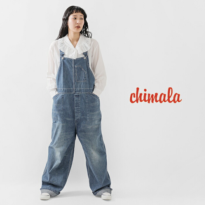 楽天市場】chimala チマラ デニム オーバーオール cs39-wp09 ユニ