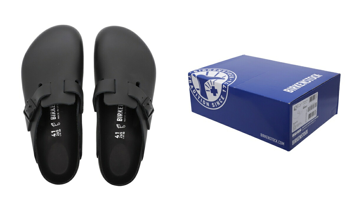 楽天市場】[送料無料]BIRKENSTOCK : Boston EXQ LENA Black(レギュラー
