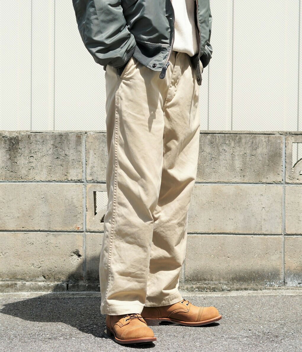 50's vintage ワイド ワークパンツ チノパン アルミタロン 50s 60s
