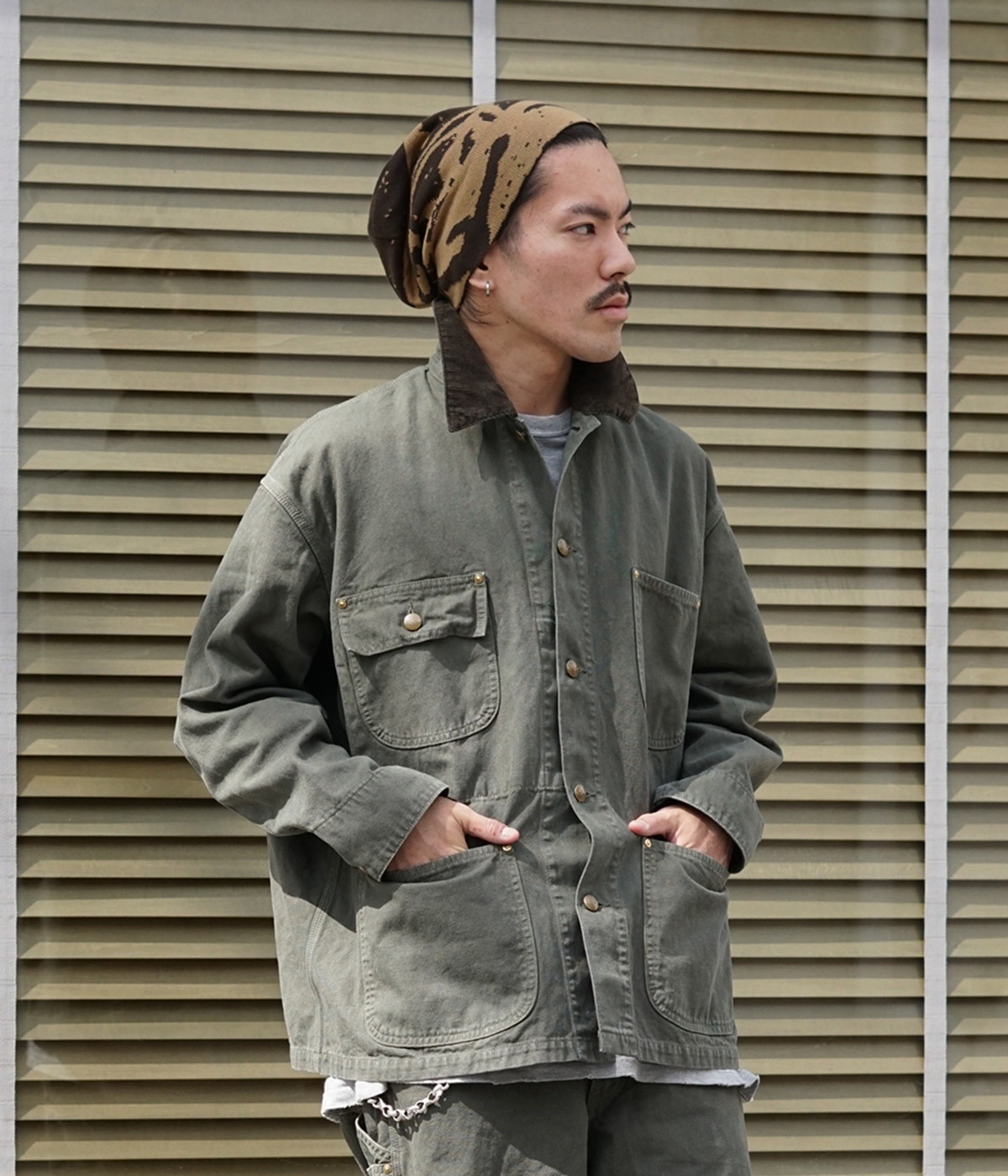 楽天市場】[送料無料]orSlow : RELAX FIT OXFORD COVERALL : 01-6034