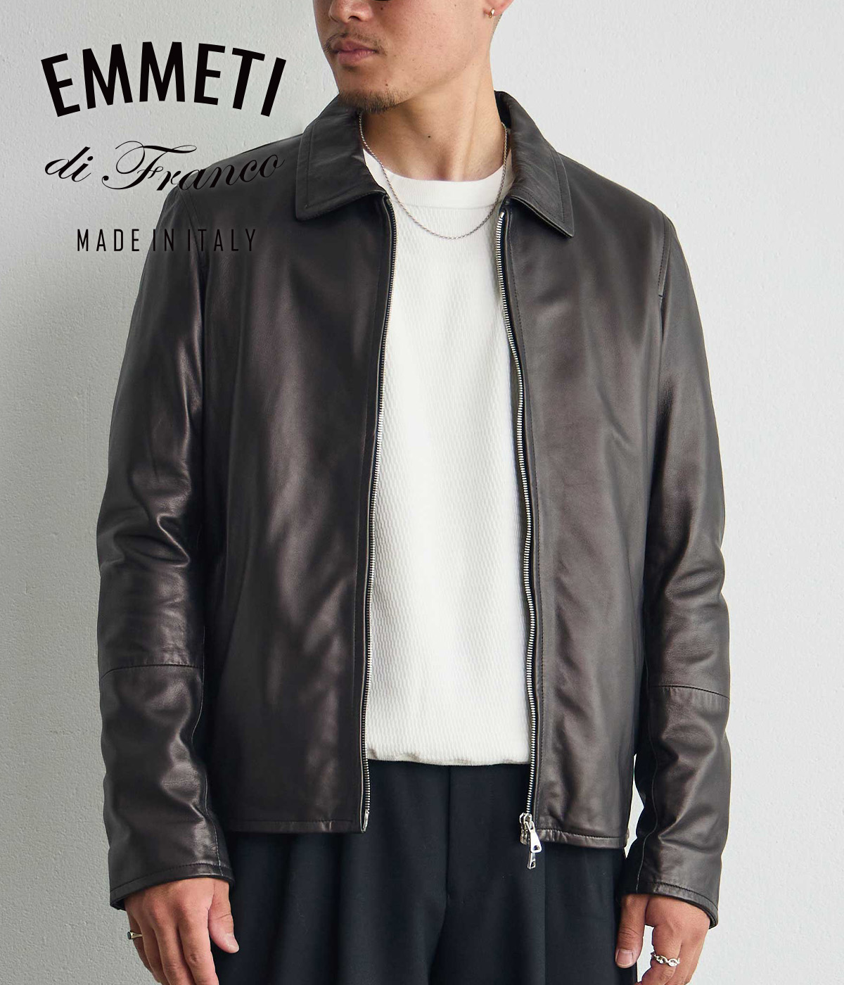 楽天市場】[SALE]EMMETI : ERICK - nappa silk - : erick-n-s[MUS][U