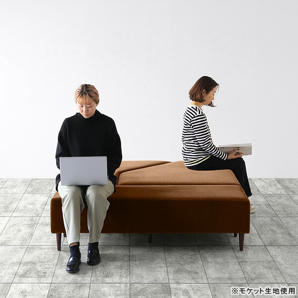 楽天市場】ベンチソファー 背もたれなし ソファ ブラック ベンチ