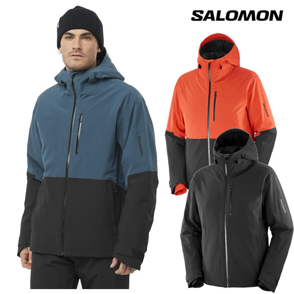 90s SALOMON スキーウェア 大きめLL サイズ セットアップy2k総柄 90s