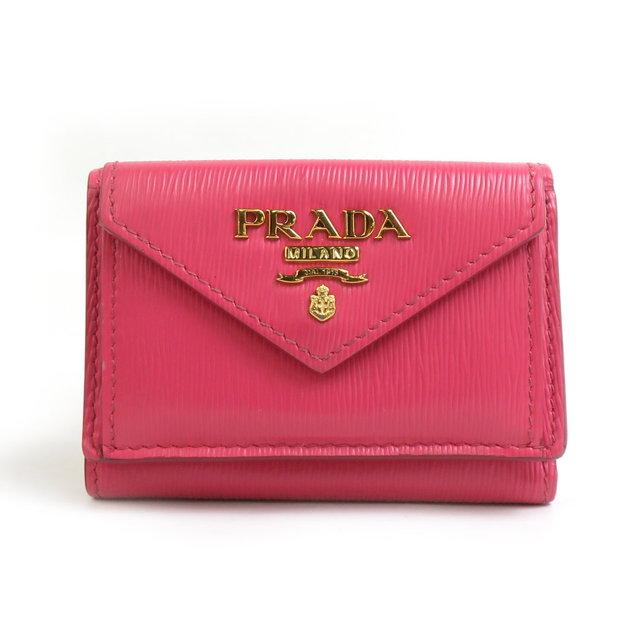 楽天市場】prada 三つ折り 財布の通販