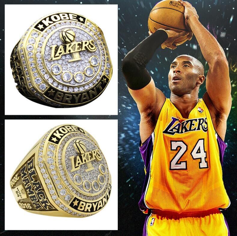 楽天市場】即日発送※高級 華奢 指輪 NBA コービー レイカーズ一