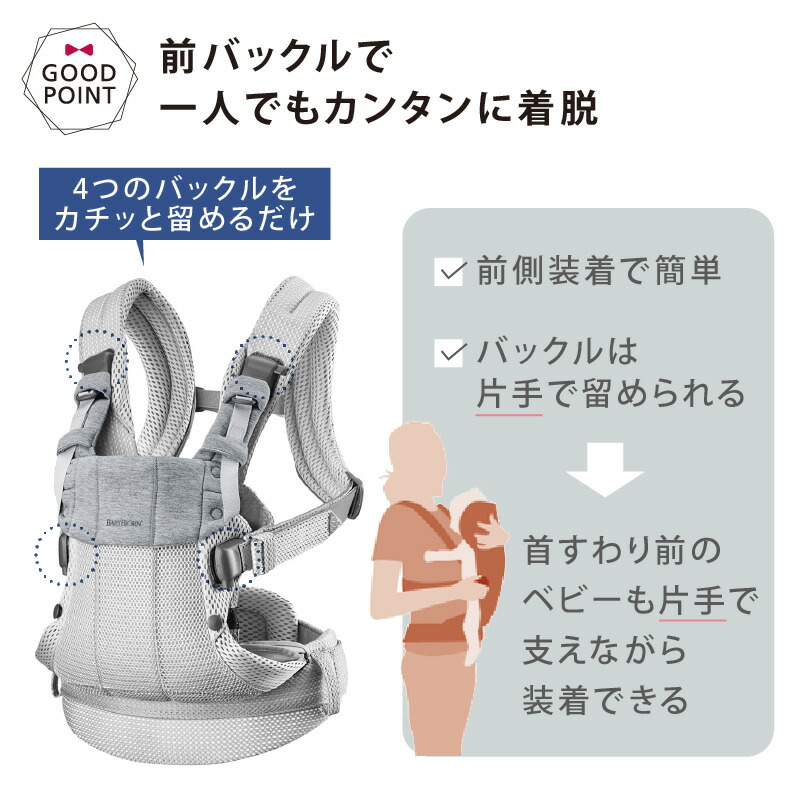 楽天市場】＼最新作／ベビービョルン ハーモニー 抱っこひも メッシュ