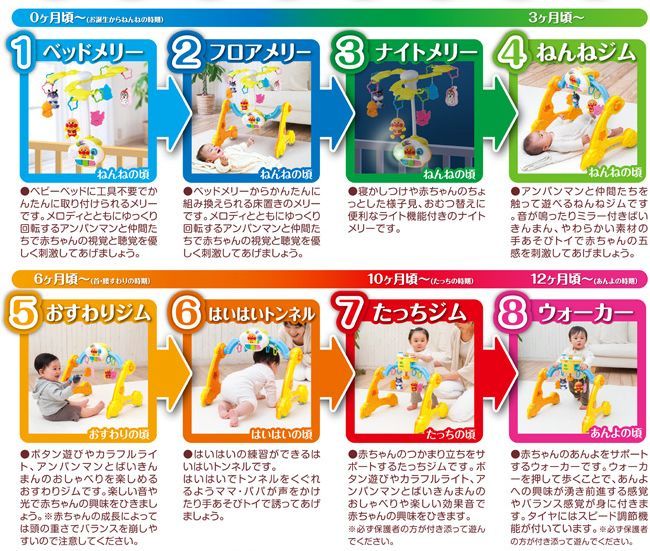 楽天市場】アンパンマン 8WAY ウォーカーまでへんしん! よくばりメリー