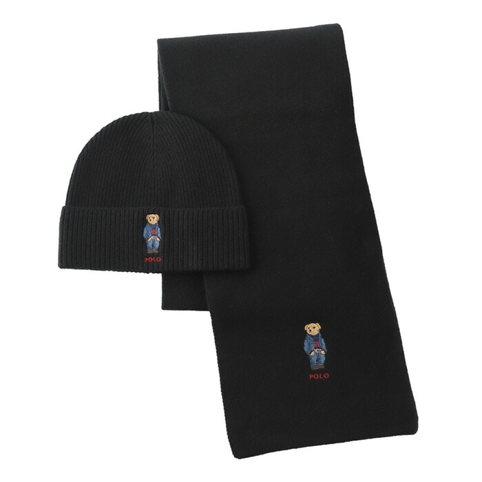 楽天市場】ポロラルフローレン Polo Ralph Lauren ニット帽 マフラー