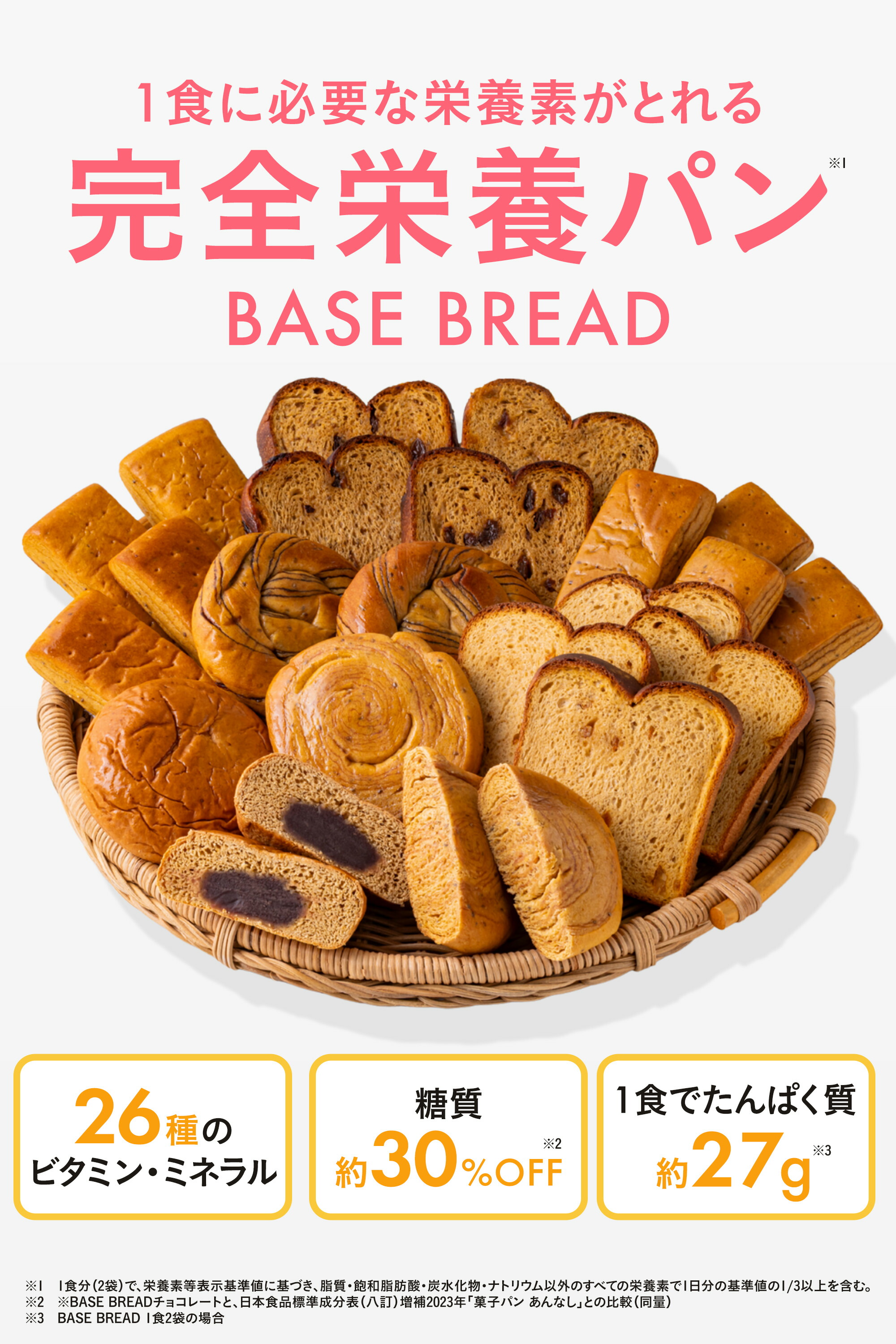 楽天市場】ベースブレッド 6種 12袋 パン [プレーン・ミニ食パン