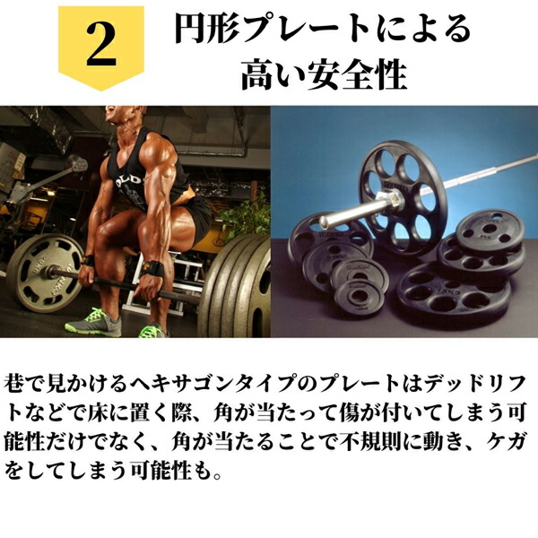 楽天市場】[IVANKO] オリンピックラバー EZプレート（20kg /2枚組み
