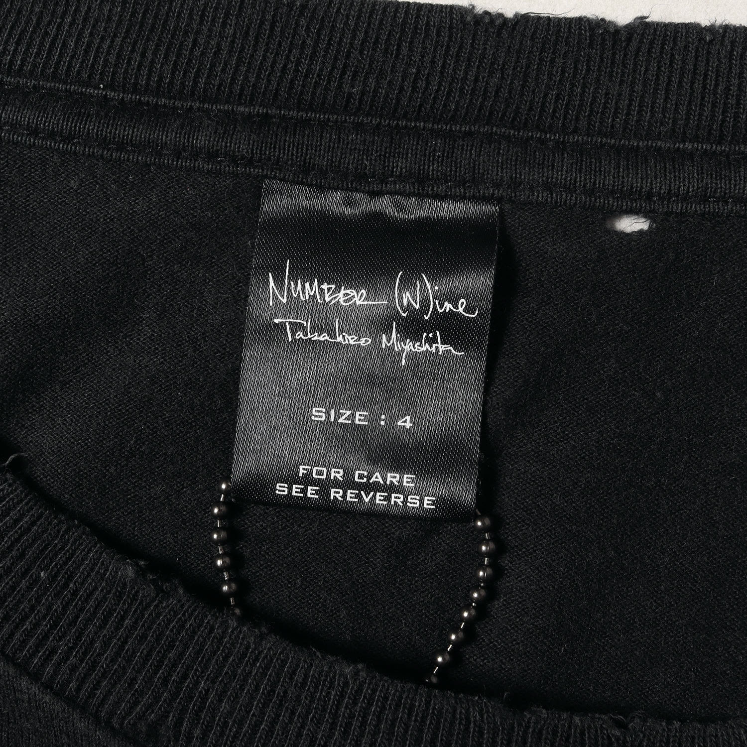 楽天市場】NUMBER (N)INE ナンバーナイン Tシャツ サイズ:4 05AW THS期
