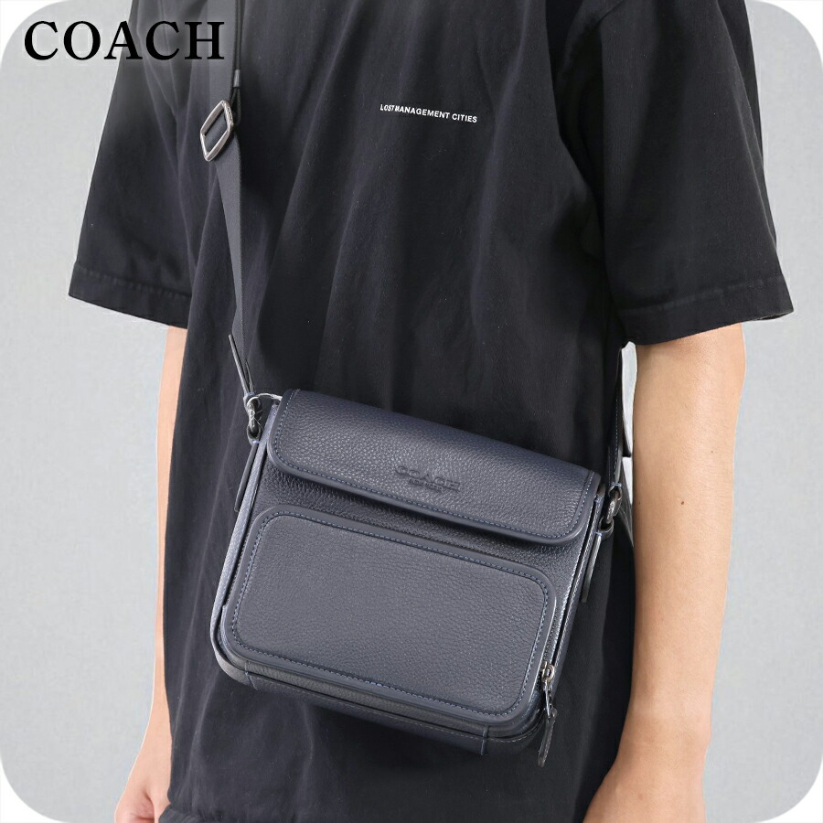 楽天市場】COACH（カラーネイビー）（ショルダーバッグ