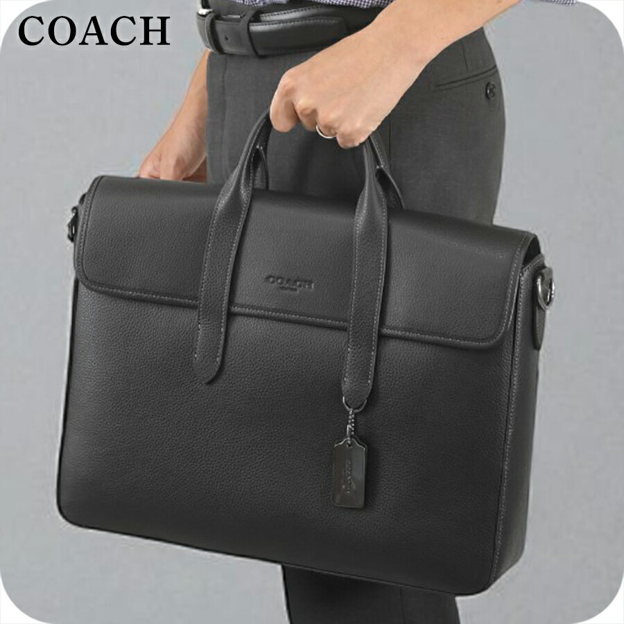 コーチ(COACH) メンズ 黒 ビジネスバッグ・ブリーフケース | 通販