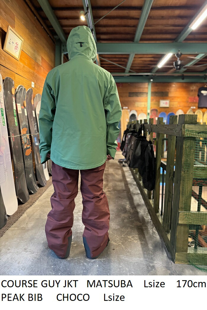 P.RHYTHM COURSE GUY JACKET 23-24 Lサイズ P.RHYTHM COURSE GUY