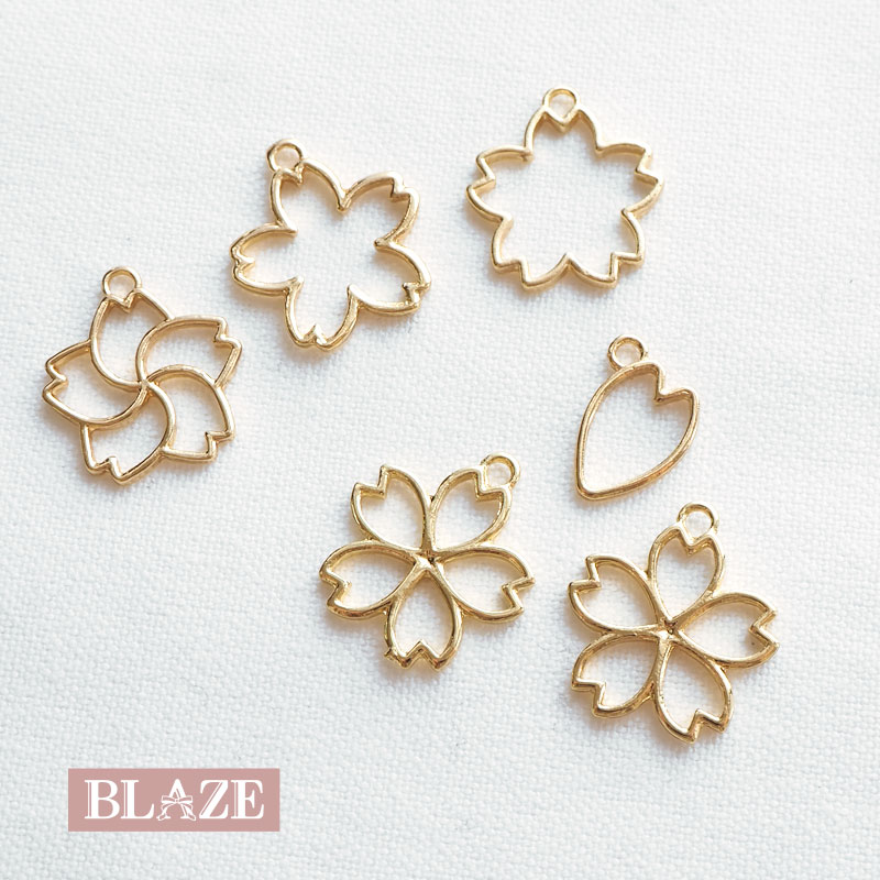 楽天市場】【3個入り】空枠 桜セット BLAZE ハンドメイド クラフト