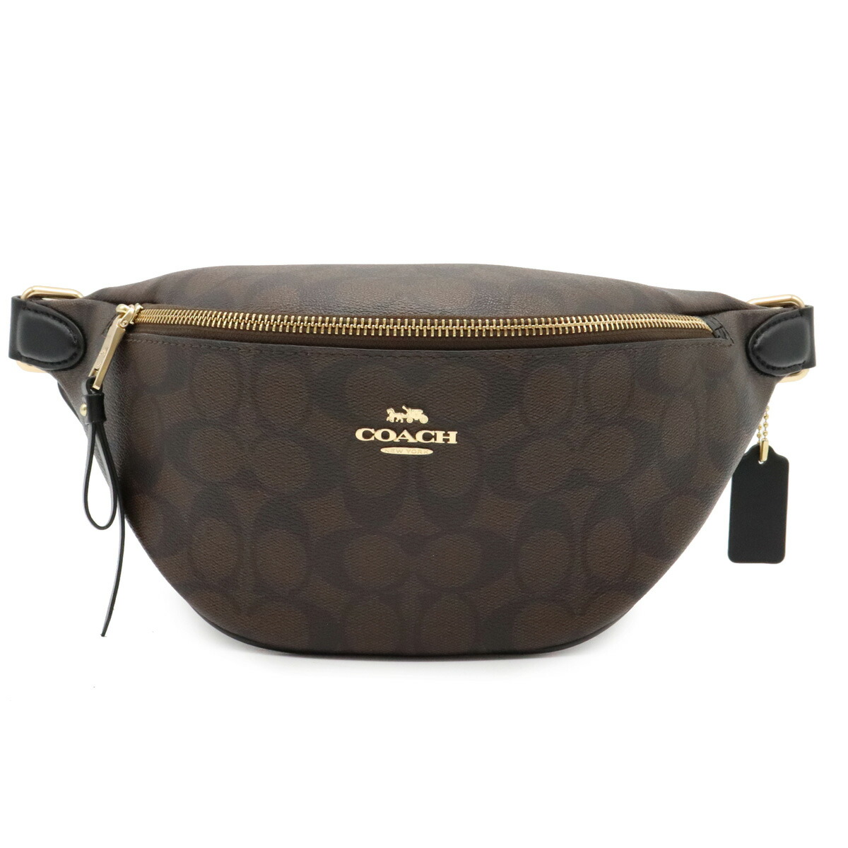 楽天市場】【バッグ】COACH コーチ シグネチャー ウエストポーチ
