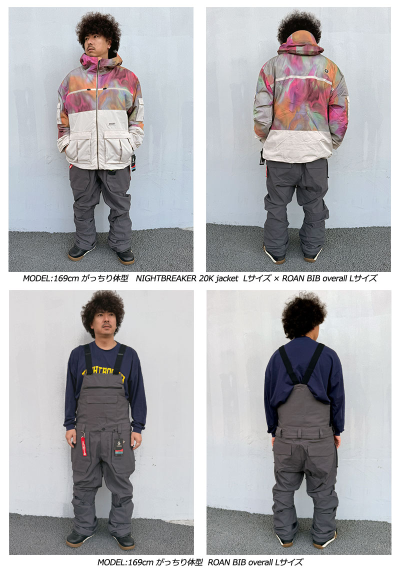 楽天市場】24-25 VOLCOM/ボルコム ROAN BIB overall 着用説明動画