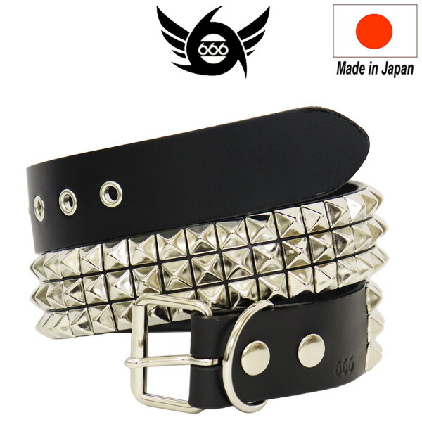 楽天市場】正規取扱店 666 Studded Gear スタッデッドギア 3連