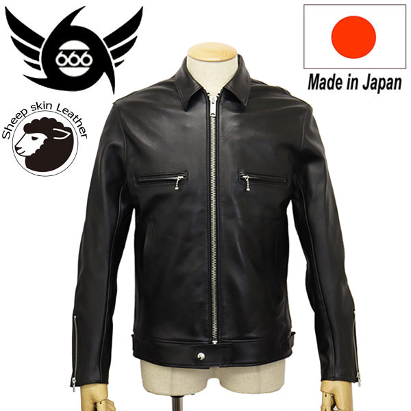 楽天市場】正規取扱店 666 LEATHER WEAR LJM-17TF タイトフィット