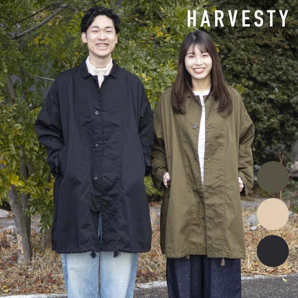 楽天市場】ハーベスティ HAVESTY オーバーハーフコート コーマ