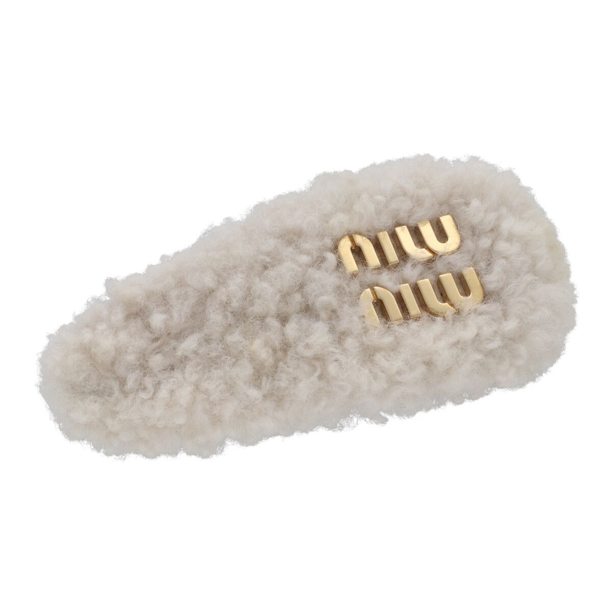 楽天市場】【中古】 MIU MIU ミュウミュウ シアリング ヘアクリップ