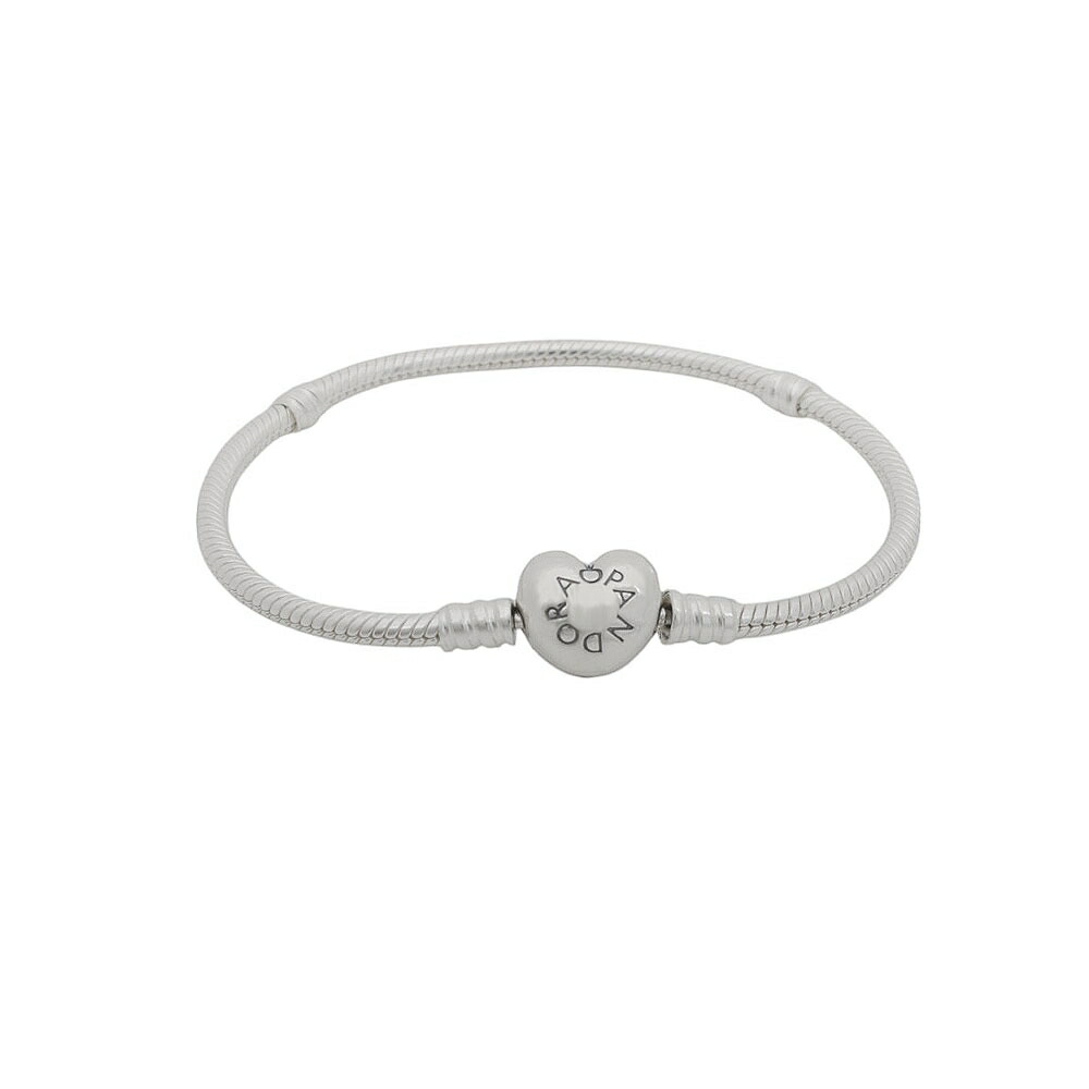 楽天市場】パンドラ PANDORA Moments Heart & Snake Chain Bracelet