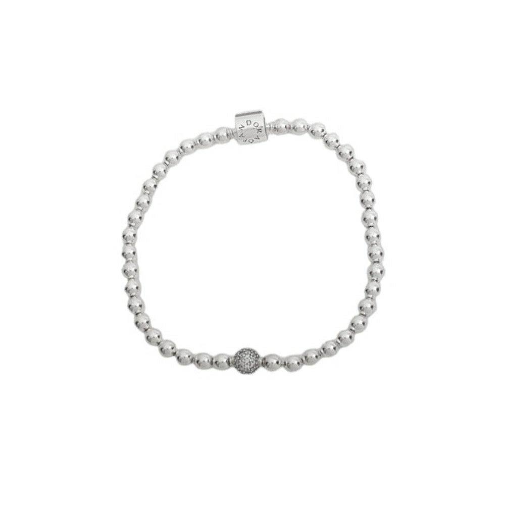楽天市場】パンドラ PANDORA Beads & Pave Bracelet 598342CZ ブランド