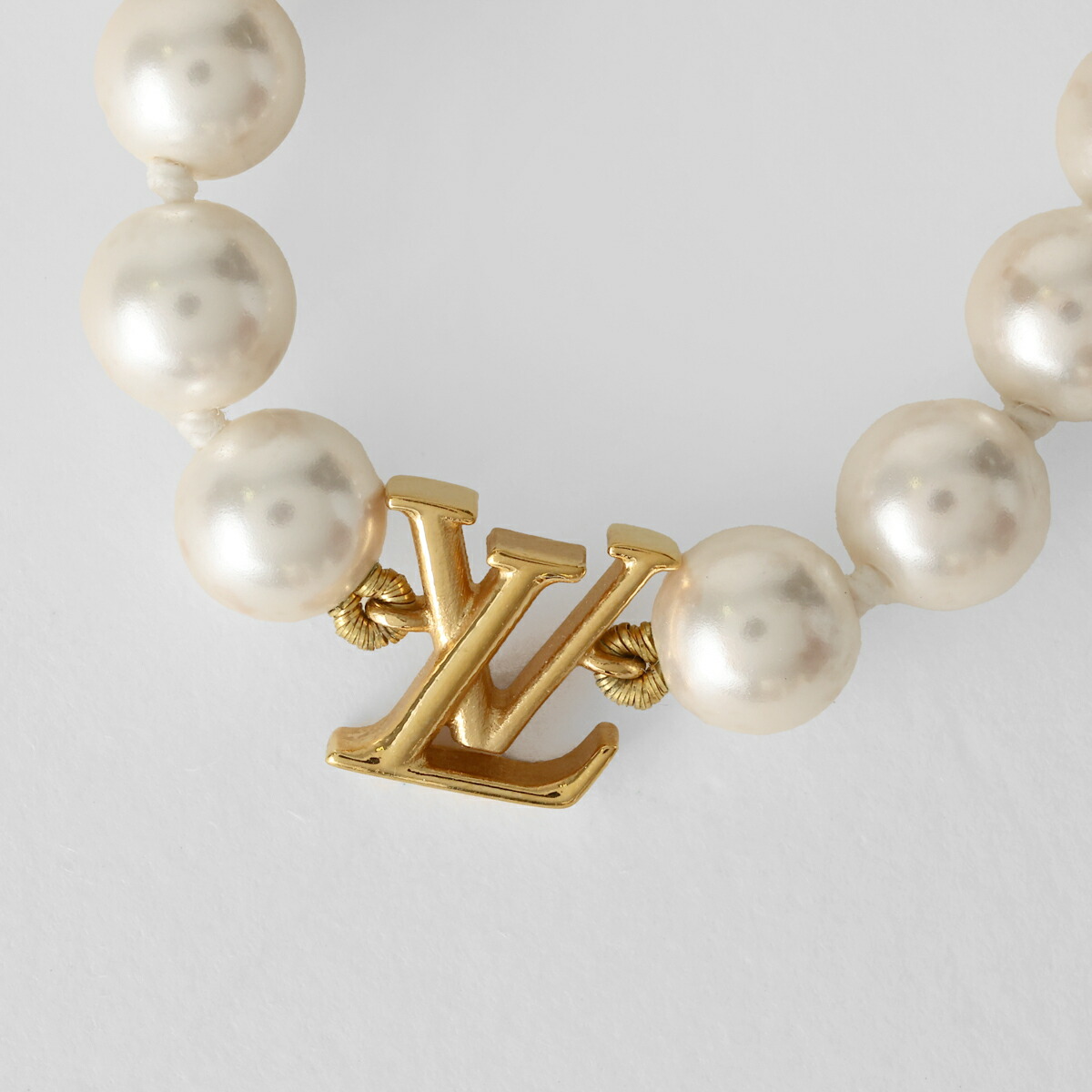 楽天市場】ルイヴィトン ネックレス Louis Vuitton MY LV PEARL パール