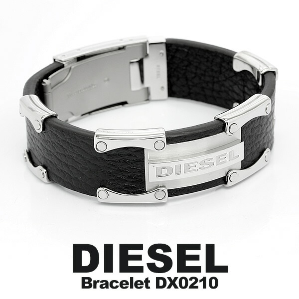 楽天市場】【送料無料】【DIESEL】【ディーゼル】 ブレスレット 本革