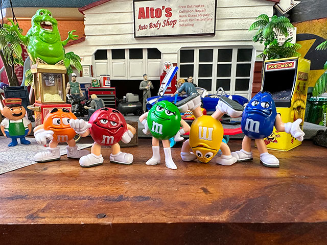 楽天市場】m&m's PVCフィギュア 5体セット アメリカン雑貨 アメリカ