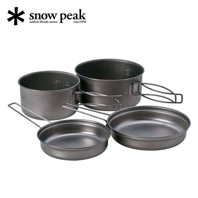 楽天市場】スノーピーク チタンパーソナルクッカーセット snow peak