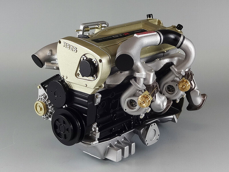 日産SKYLINE GT-R BNR34エンジンオーナメント Nur専用 【公式通販】