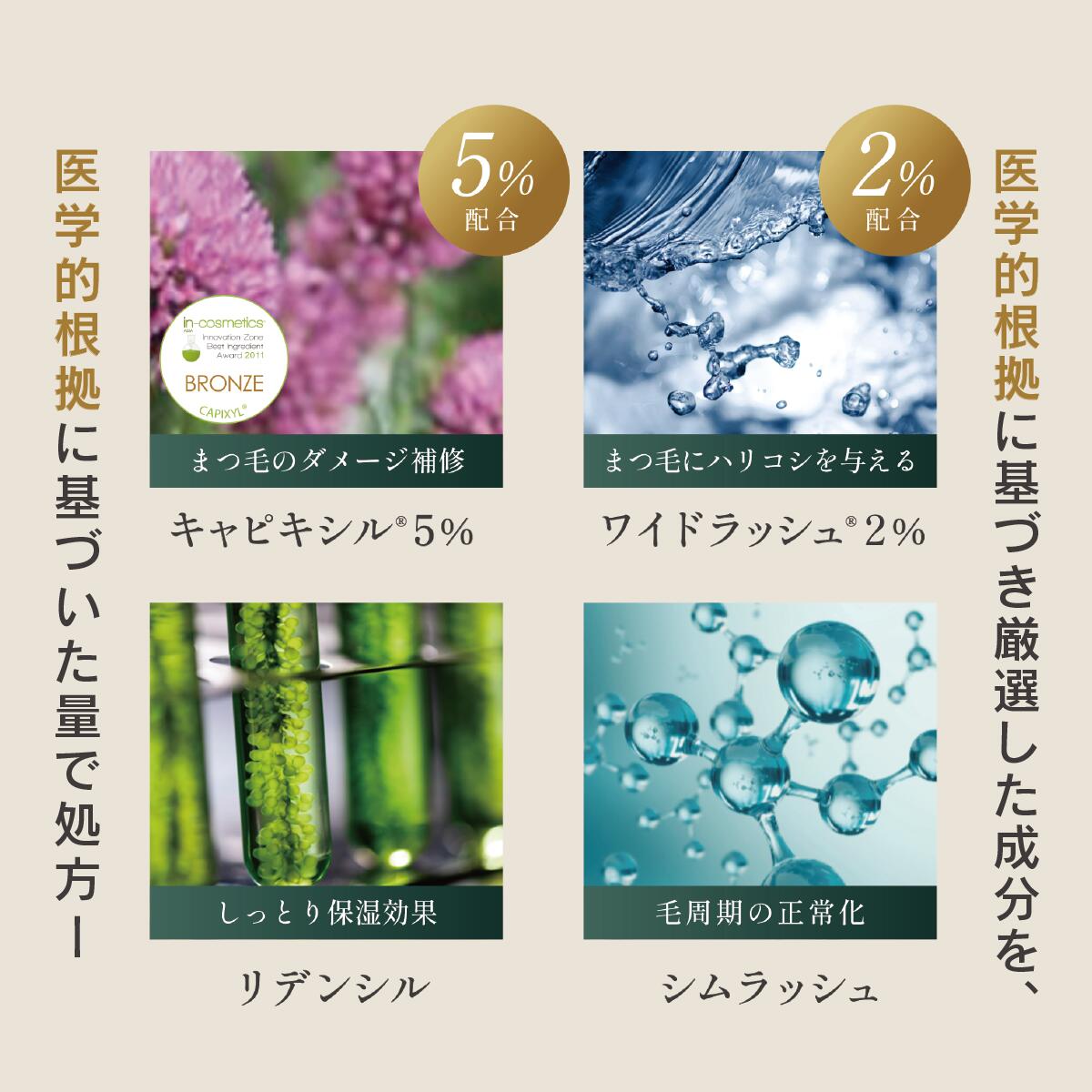楽天市場】CHAINON(シェノン) アイラッシュセラム 4ml まつ毛美容液