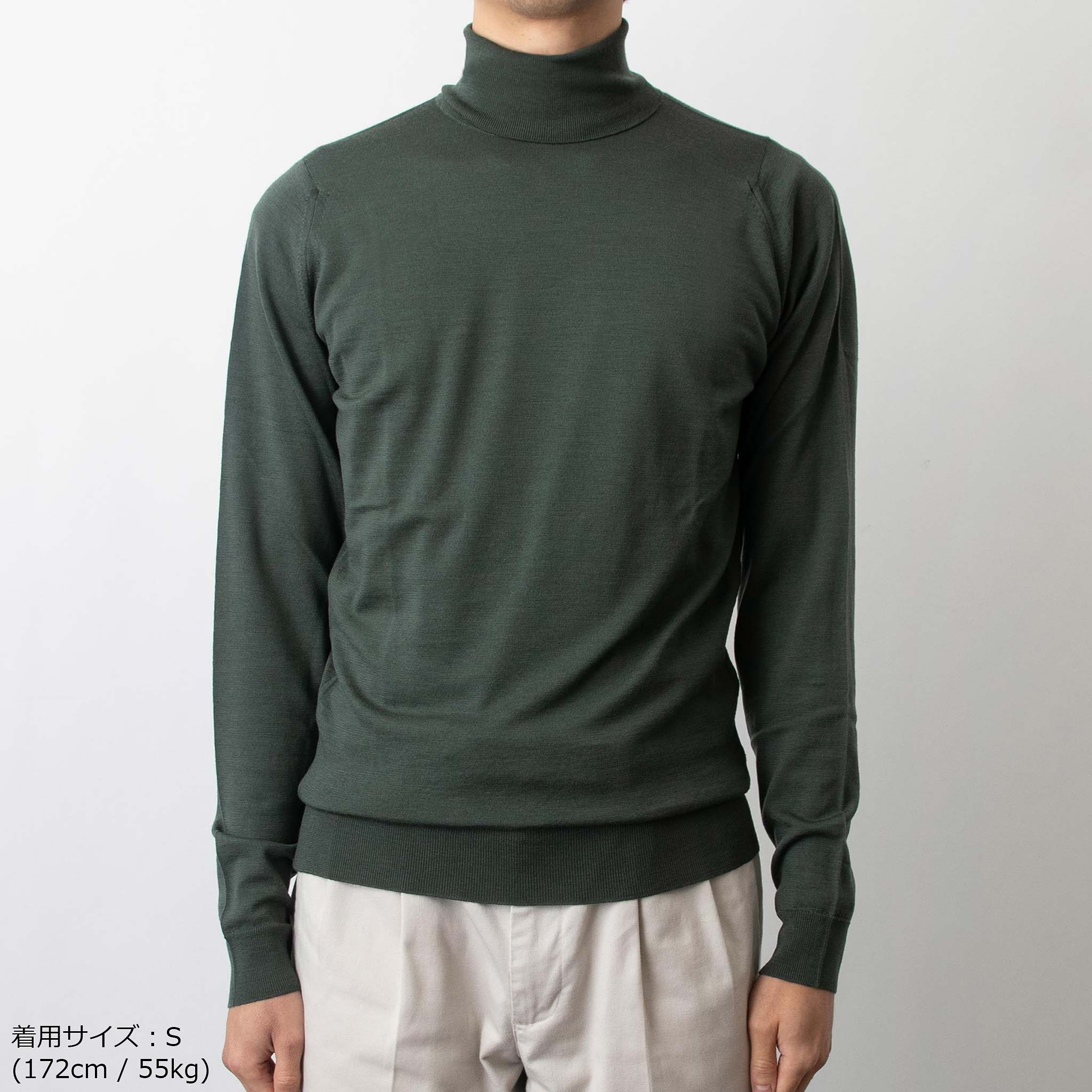 楽天市場】ジョンスメドレー JOHN SMEDLEY タートルネック長袖ニット