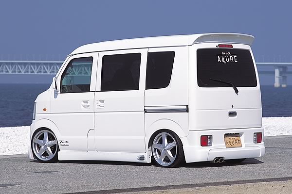 楽天市場】エブリィ（エブリー） DA64V リアウイング(ハイルーフ用