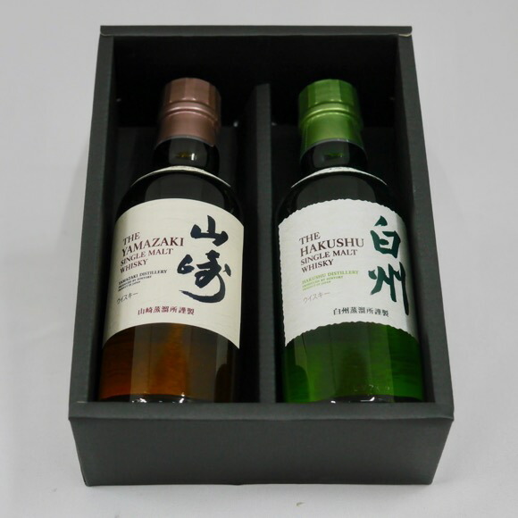 楽天市場】【ラッピング無料】【ベビーサイズ】山崎/白州 NV 180ml 2本