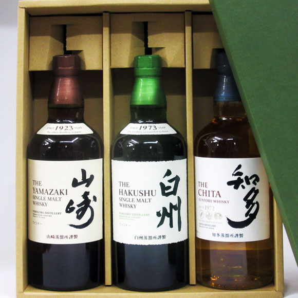 楽天市場】【ラッピング無料】山崎/白州/知多 NV 700ml 3本箱入ギフト