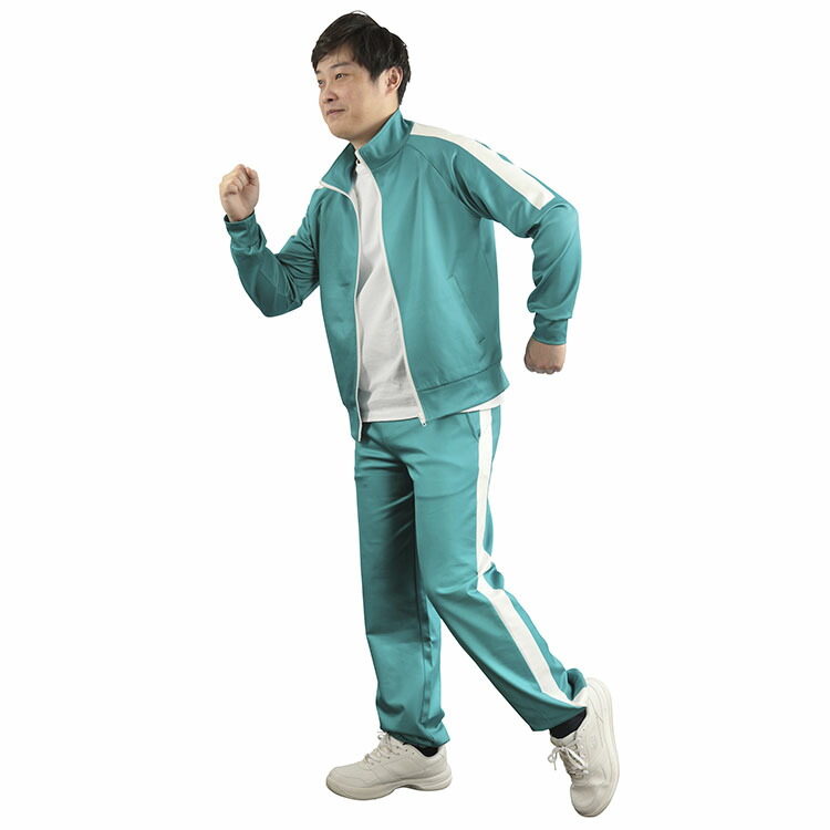 楽天市場】【公式】コスプレ ジャージ ジャージセット 青 NP【M/L