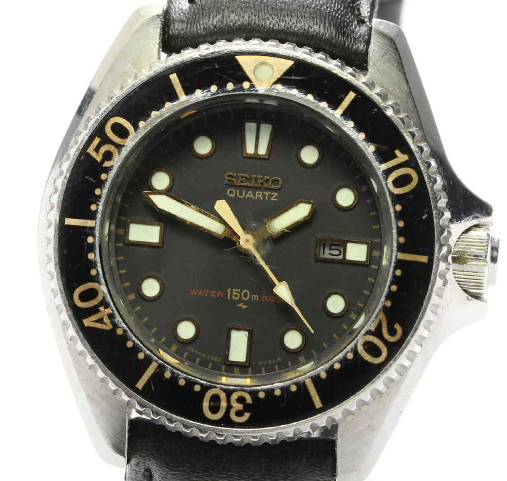 楽天市場】【SEIKO】セイコー ダイバー デイト 2625-0010 クォーツ