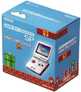 楽天市場】ゲームボーイアドバンスSP ファミコンカラー【メーカー生産