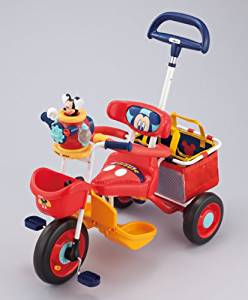 楽天市場】ポップンカーゴ三輪車 ミッキーマウス レッド アイデス 新品