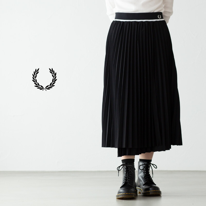 楽天市場】【スーパーSALE20%OFF】フレッドペリー ラップ プリーツ