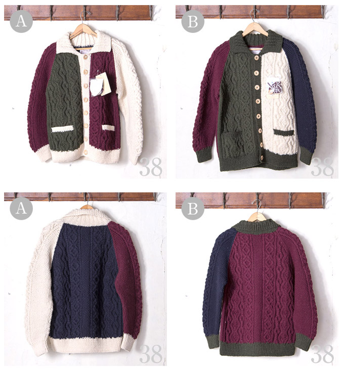 楽天市場】正規品【INVERALLAN】インバーアラン3A Lumber Cardigan