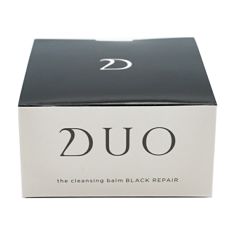楽天市場】DUO デュオ ザ クレンジングバーム ブラックリペア 黒箱 90g
