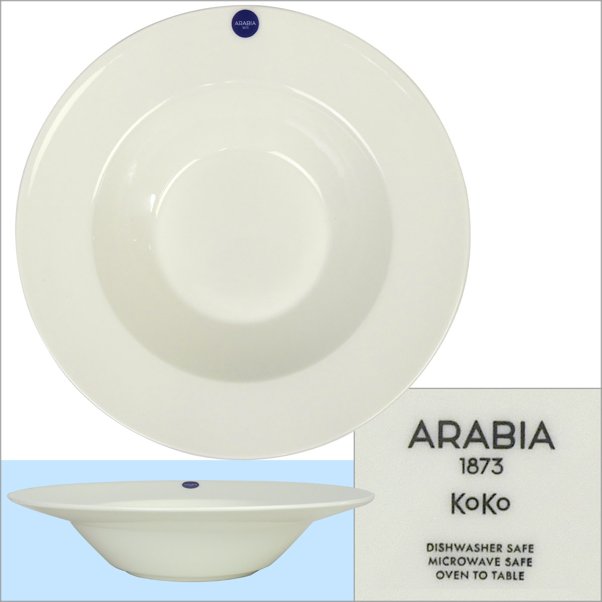 楽天市場】【ポイント5倍 3/5】アラビア（Arabia） ココ（koko） 24cm