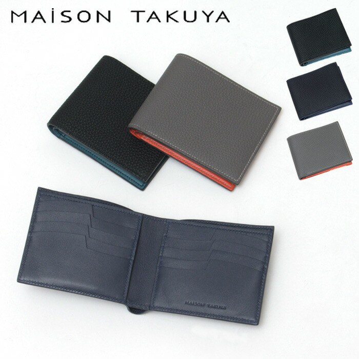 楽天市場】【クーポン】MAISON TAKUYA メゾンタクヤ 財布 メンズ 二